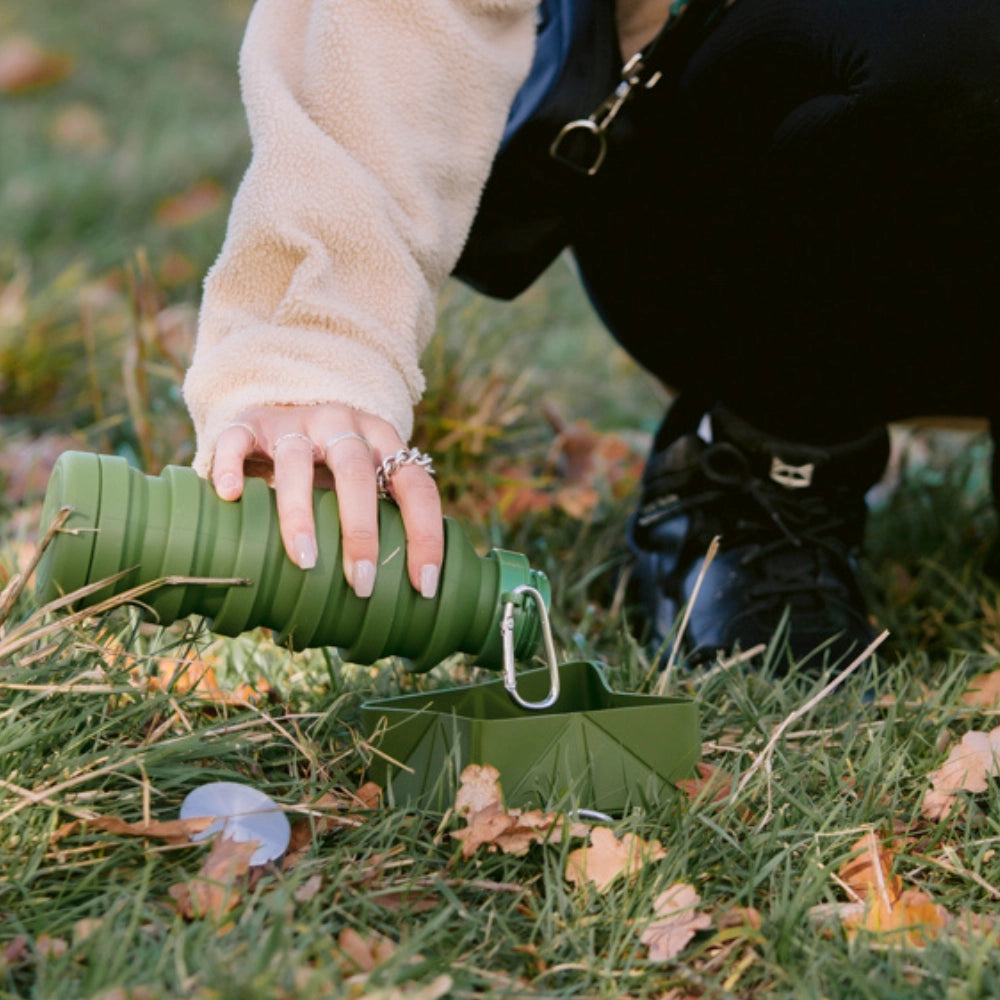 Foldable Travel Bowl - Khaki