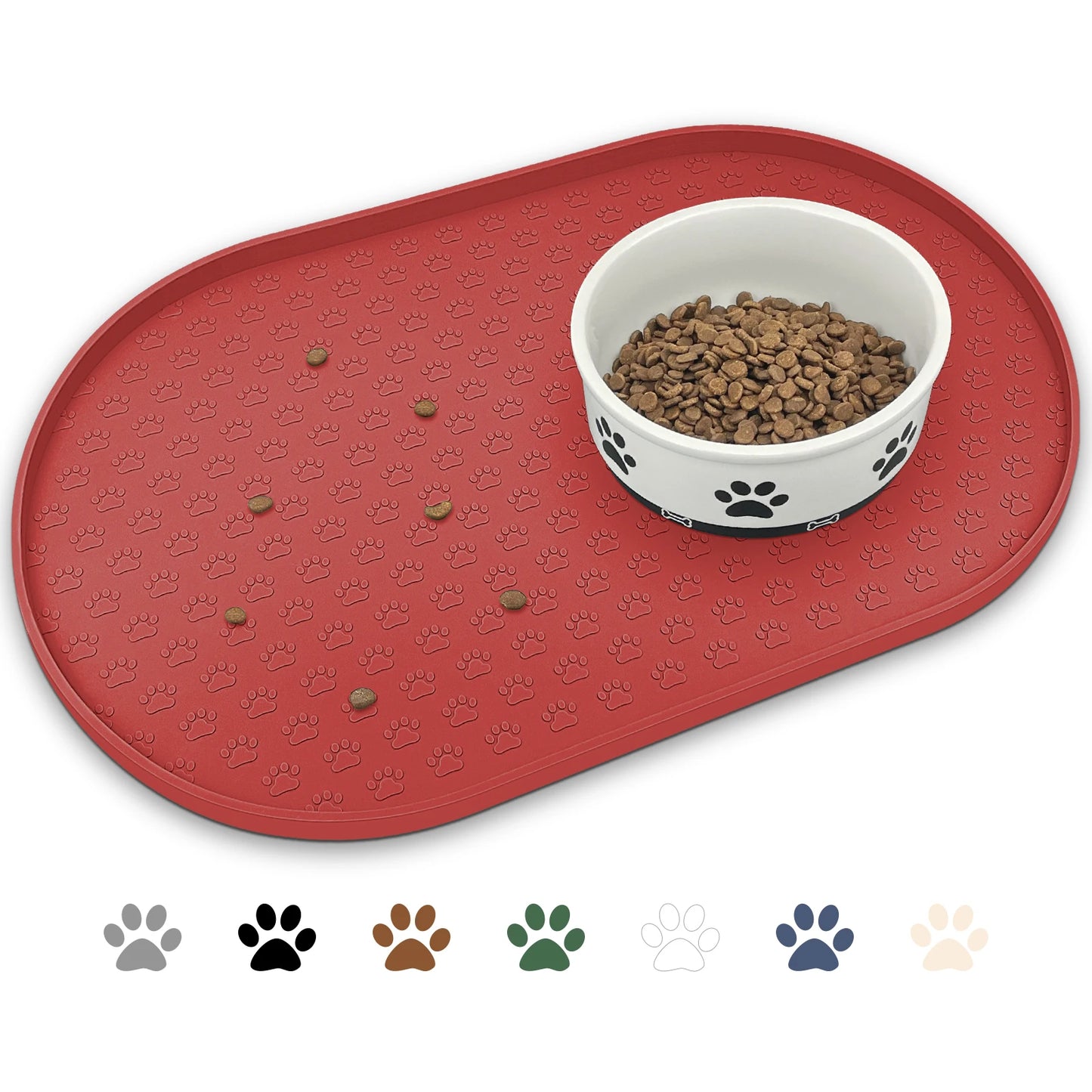 Non-Slip Silicone Dog Food Mat