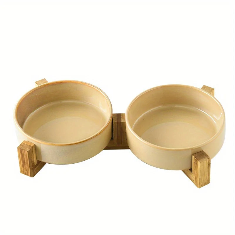 Ceramic Slow Feeder Dog Bowl