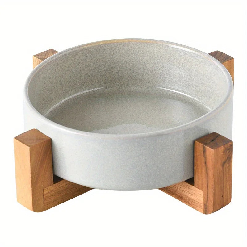 Ceramic Slow Feeder Dog Bowl