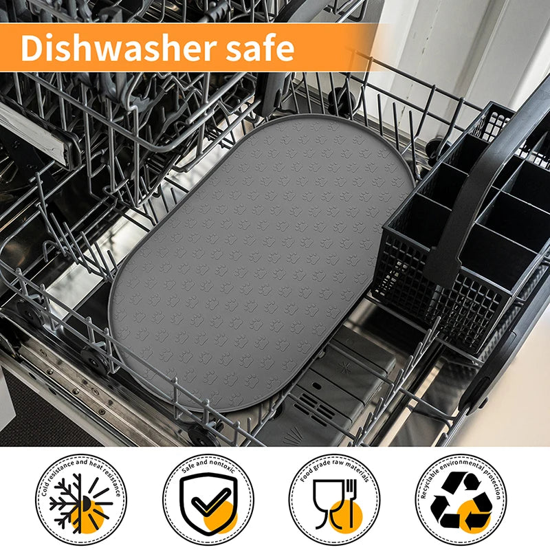 Non-Slip Silicone Dog Food Mat
