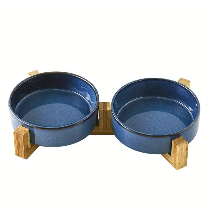 Ceramic Slow Feeder Dog Bowl