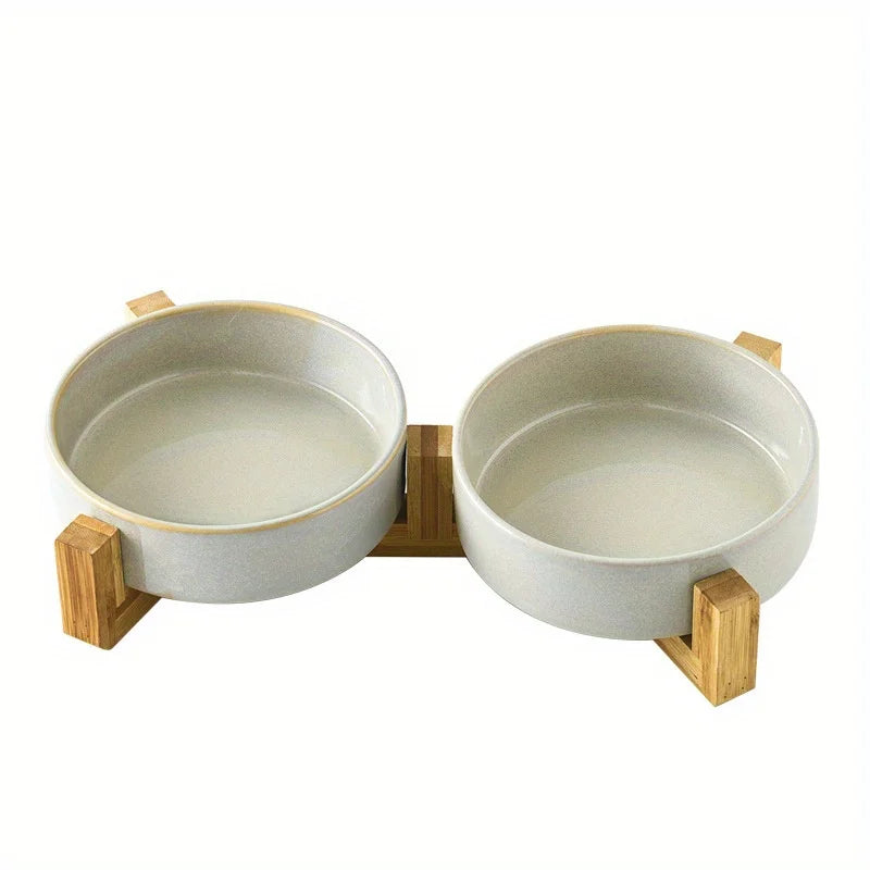 Ceramic Slow Feeder Dog Bowl