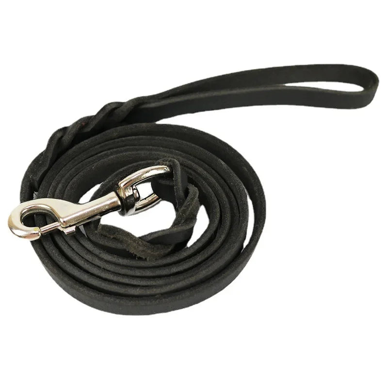 Leather Dog Leash (<35 kg)