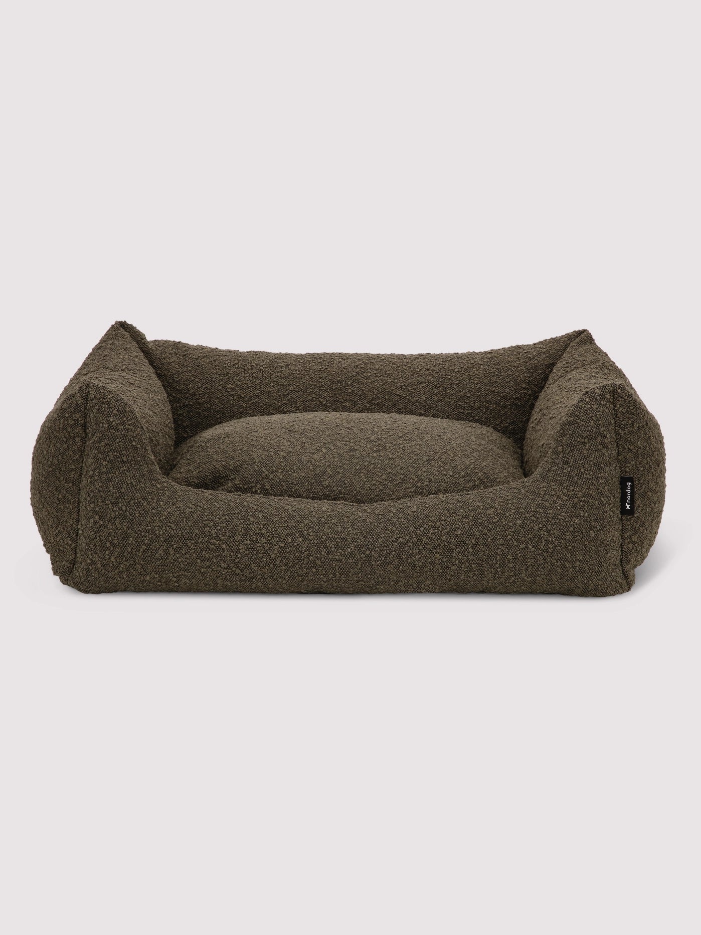 Billy Bouclé Dog Bed Mocca
