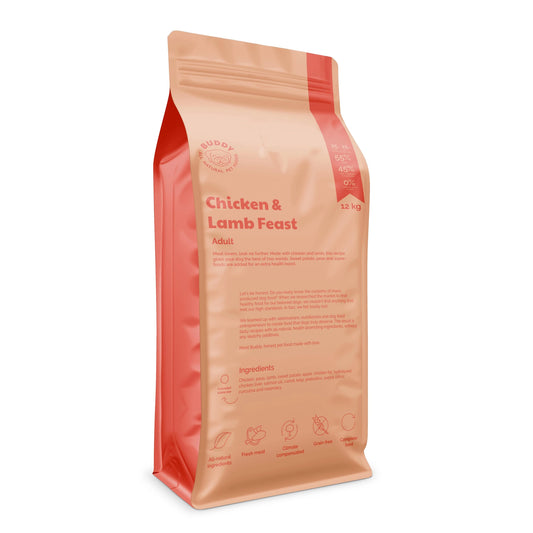 Buddy Chicken + Lamb Feast 12 Kg