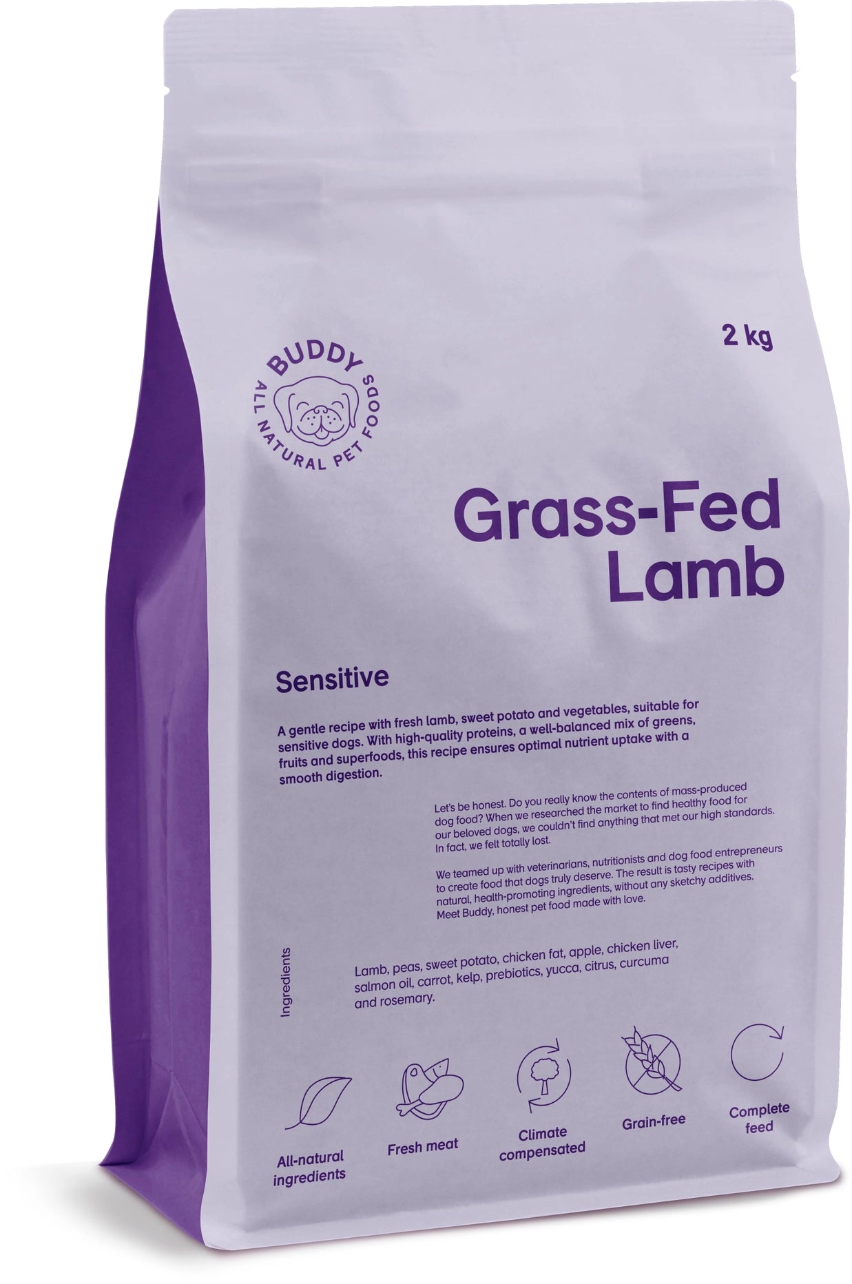 Buddy Grass-Fed Lamb 2 Kg