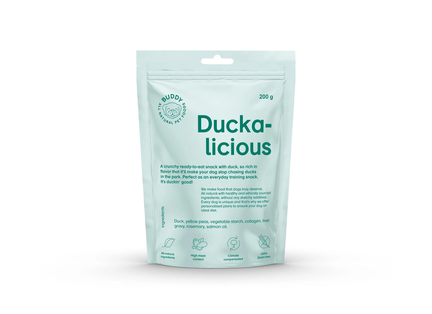 Buddy Semi-Moist Snack Duck with Rosemary 200 G