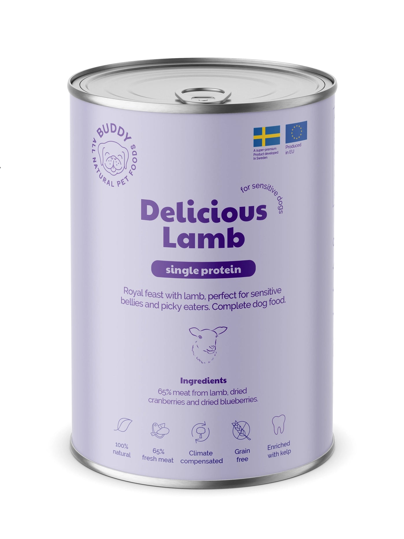Buddy Wet Delicious Lamb 400 G