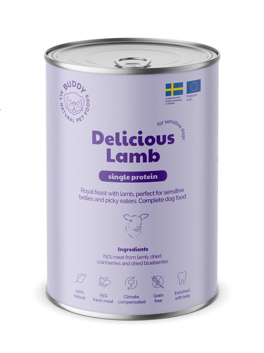 Buddy Wet Delicious Lamb 400 G