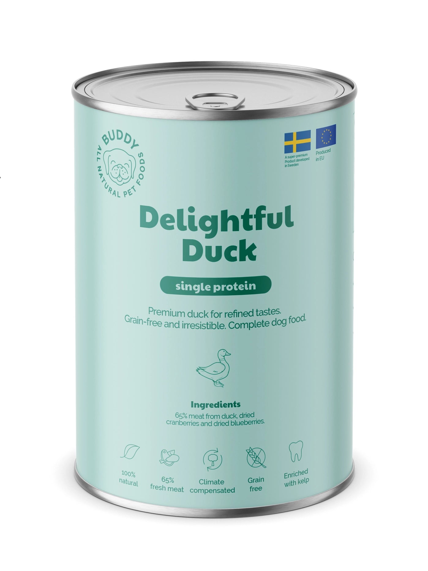 Buddy Wet Delightful Duck 400 G