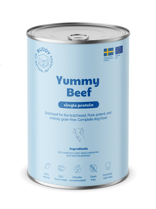 Buddy Wet Yummy Beef 400 G