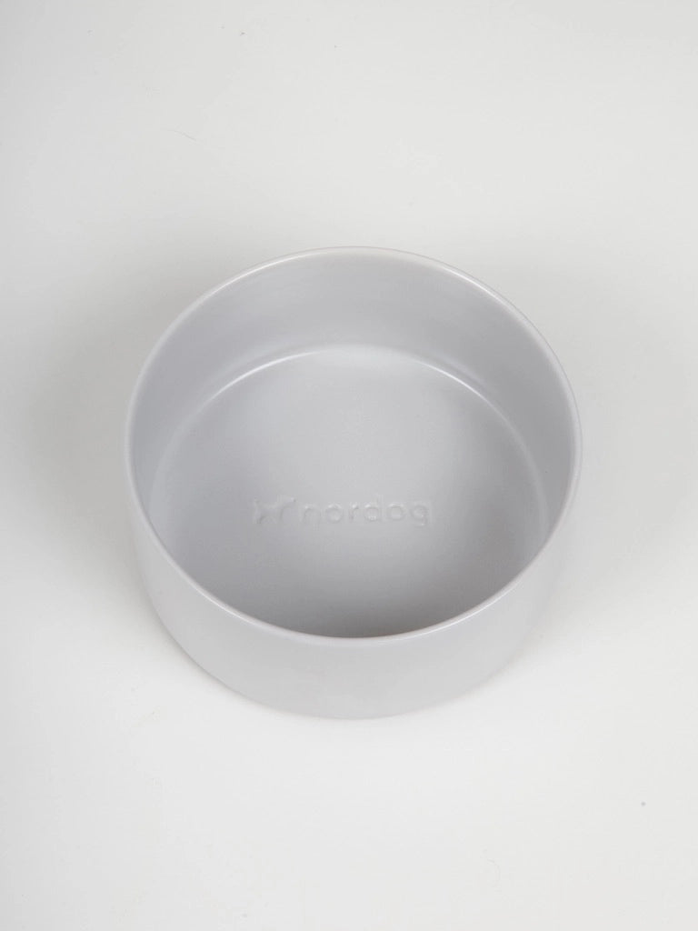 Nordog Classic Dog Bowl Grey (2 pcs)