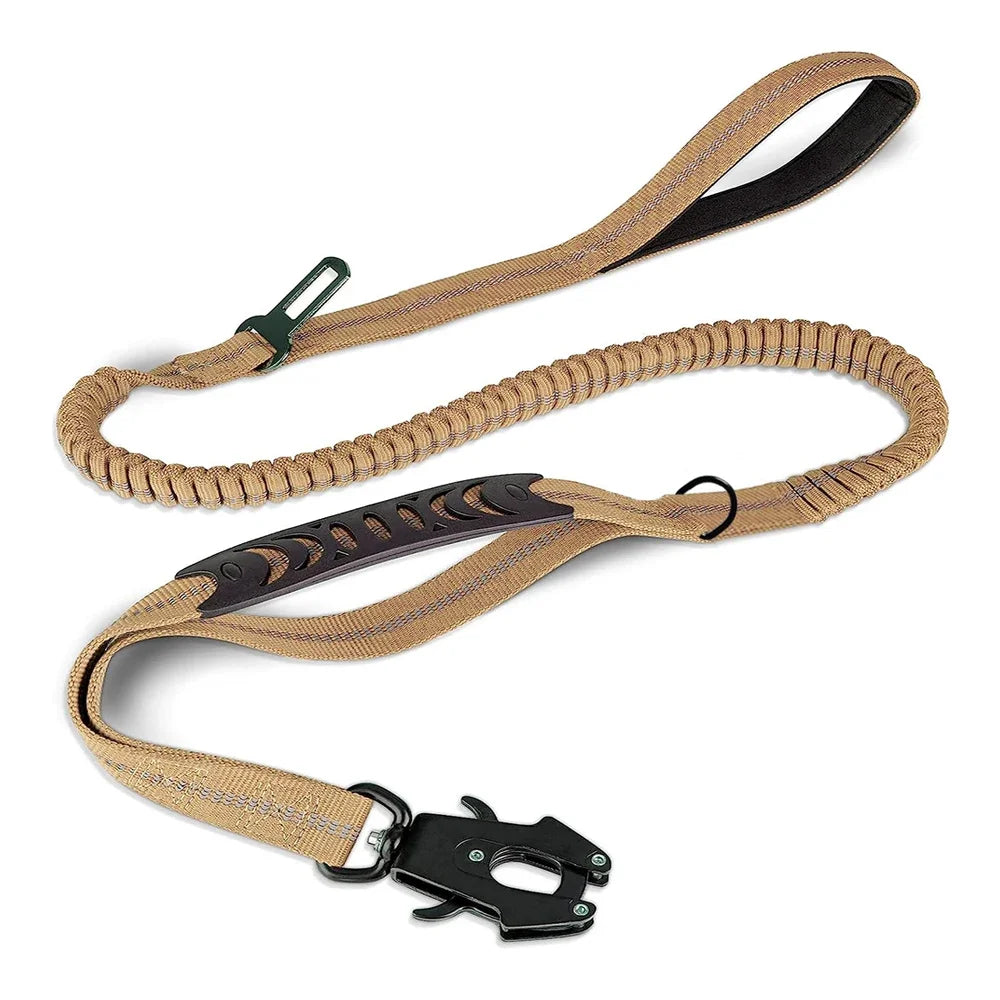 Ultra-Stærk Taktisk Bungee Hundesnor (<70 kg)