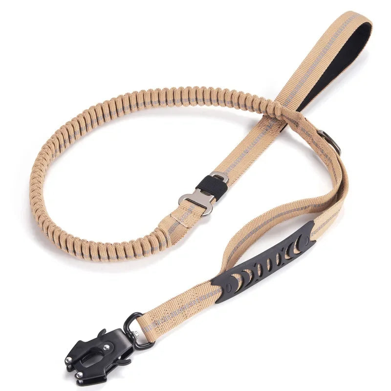 Ultra-Stærk Taktisk Bungee Hundesnor (<70 kg)