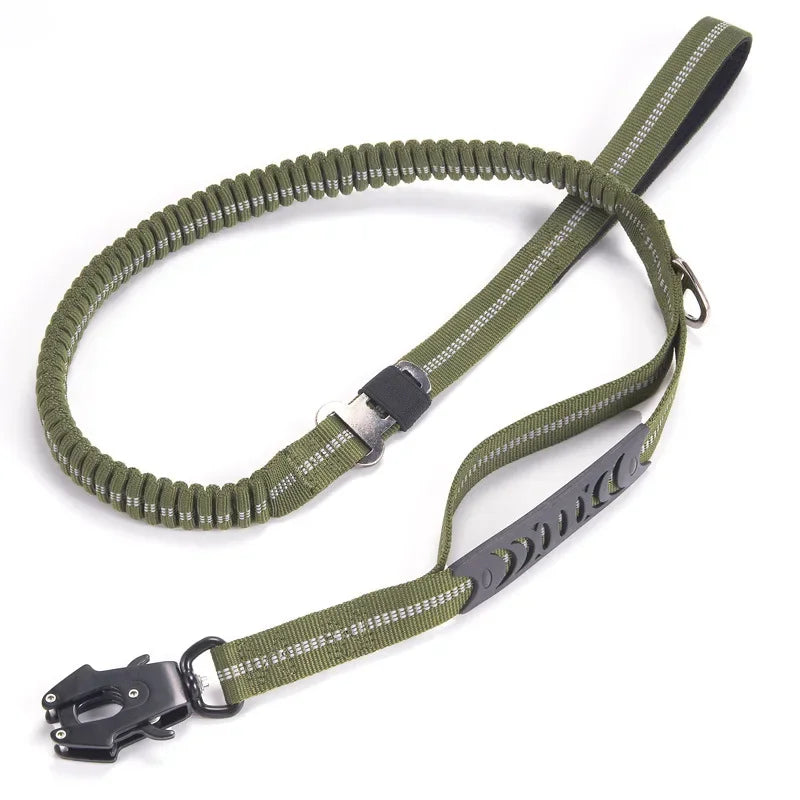 Ultra-Stærk Taktisk Bungee Hundesnor (<70 kg)