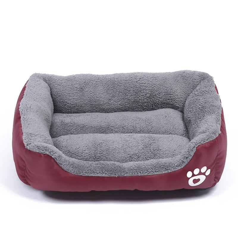 Blød Firkantet Hundeseng