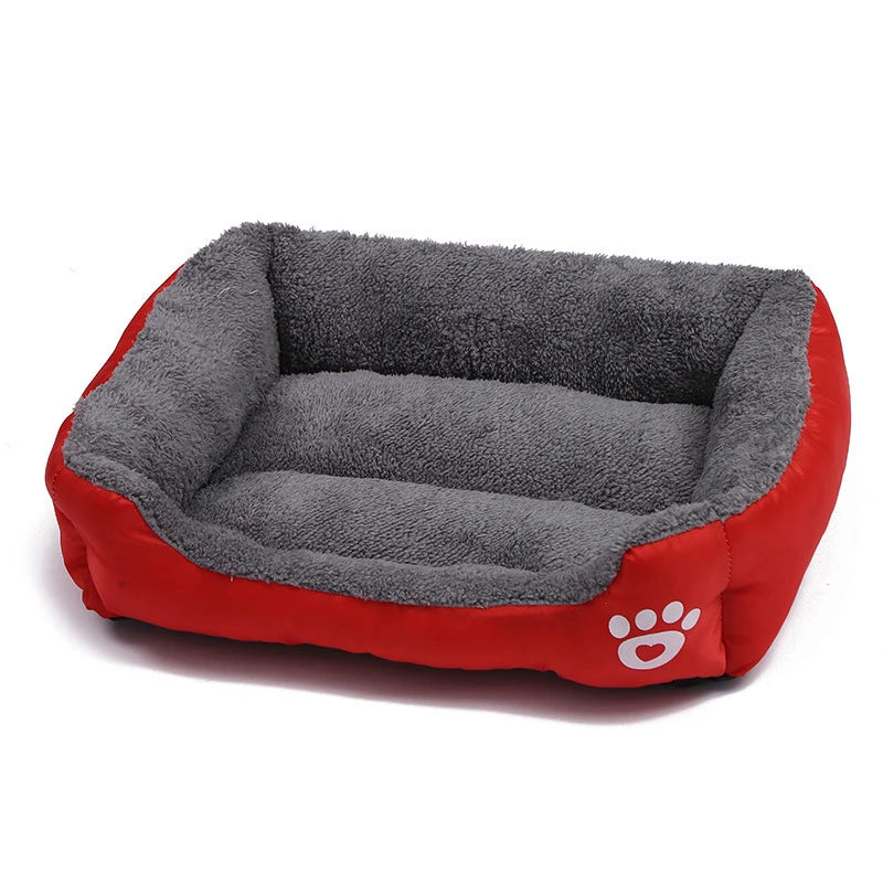Blød Firkantet Hundeseng